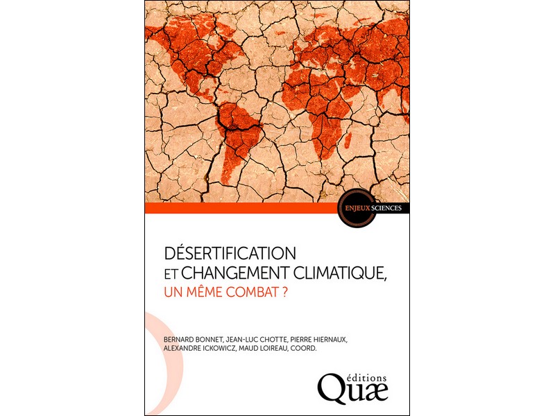 Couverture de l'ouvrage QUAE "Désertification et changement climatique, un même combat ?"
