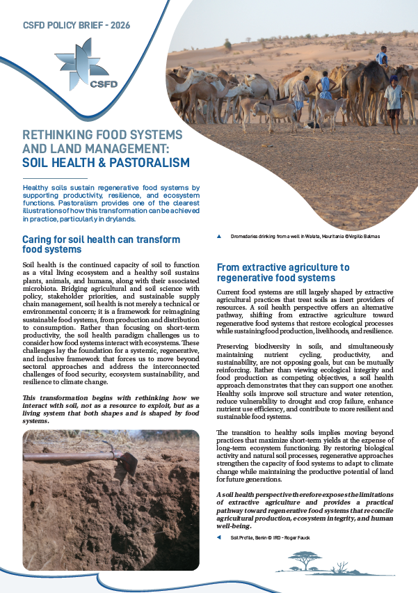 CSFD-Soil health and pastoralism